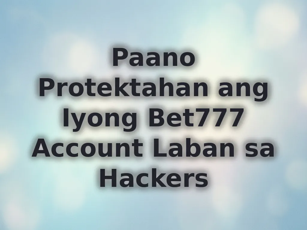 Secure Your Account